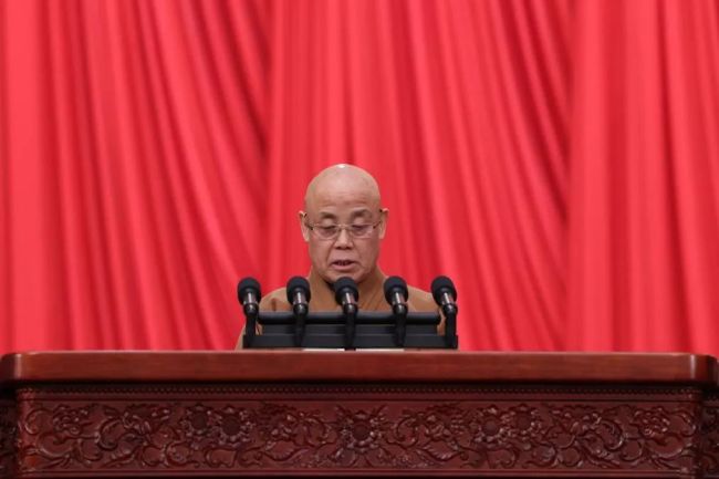 演觉：弘扬爱国爱教传统 为中华民族伟大复兴贡献力量